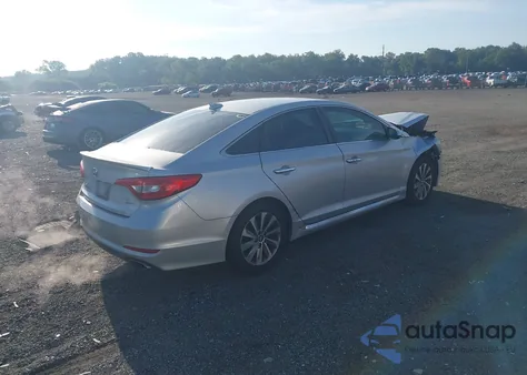 2016 Hyundai Sonata Sport from USA, damaged, VIN 5NPE34AFXGH377553